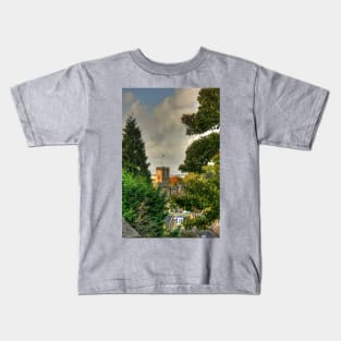 Town House through the trees Kids T-Shirt